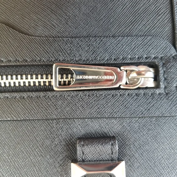 Rebecca Minkoff black leather satchel/crossbody - Picture 2 of 15